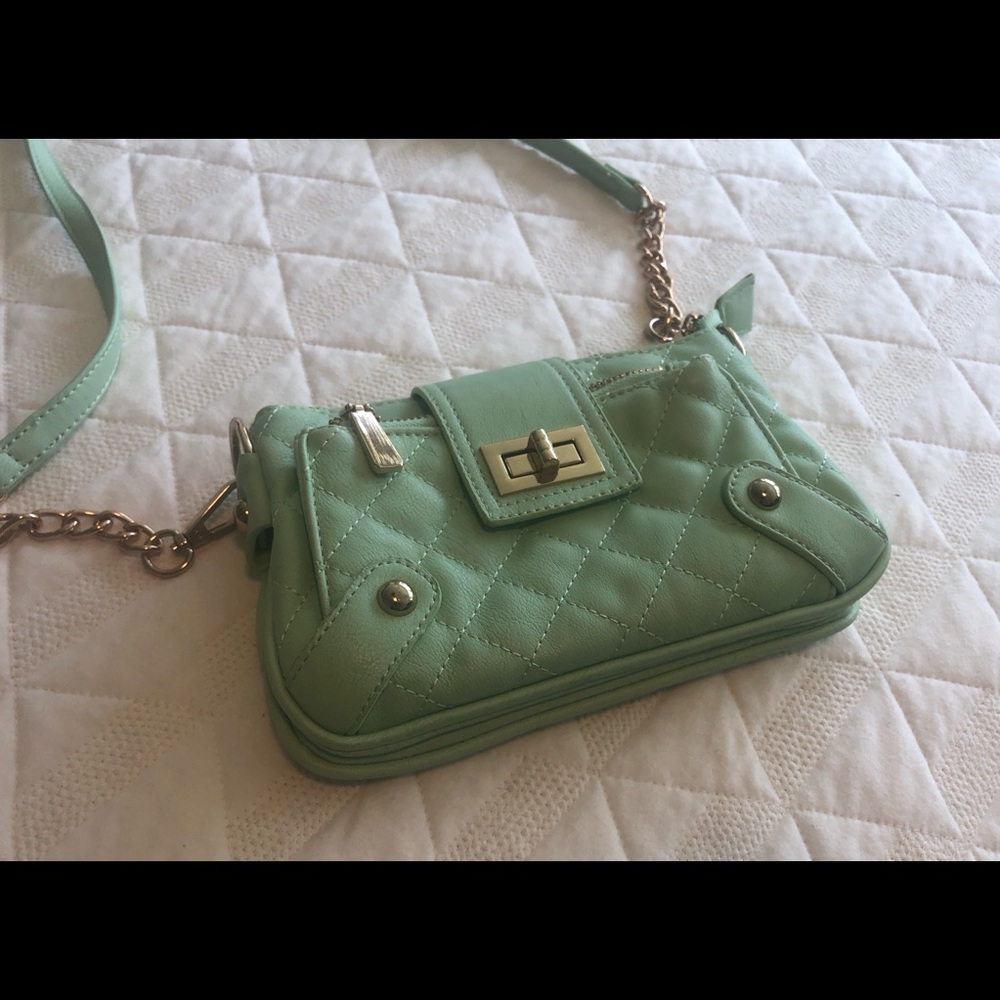 Charming Charlie Mint Green Purse